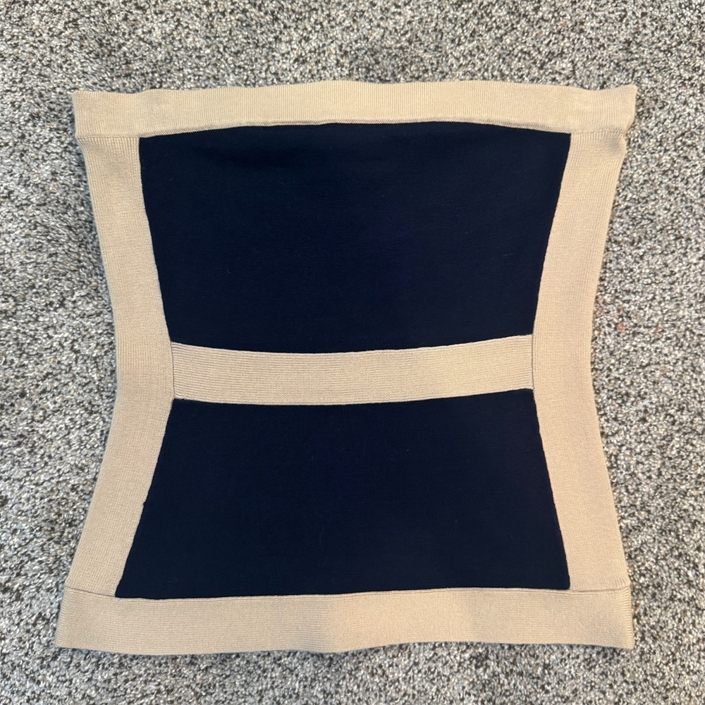 Cache Knit Strapless Top, Y2k Colorblock Tube Top… - image 5